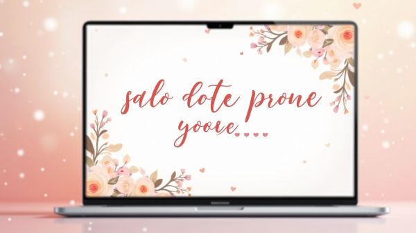 Create memorable love letters online with personalized touches