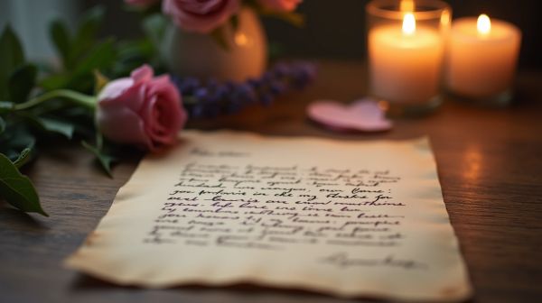 Create memorable love letters online with personalized touches